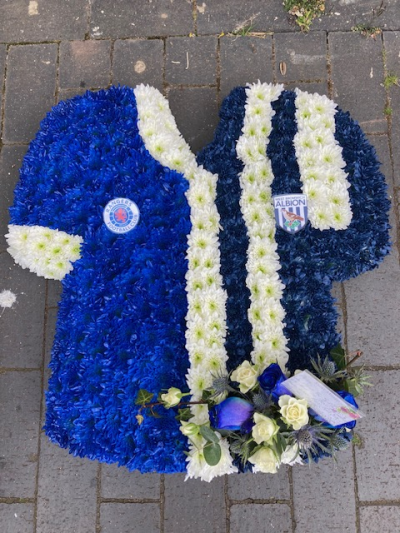 Football Shirt - Floral football shirt designed into any preferred team.