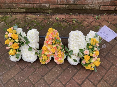 Nan Floral Tribute - Nan design in flowers.