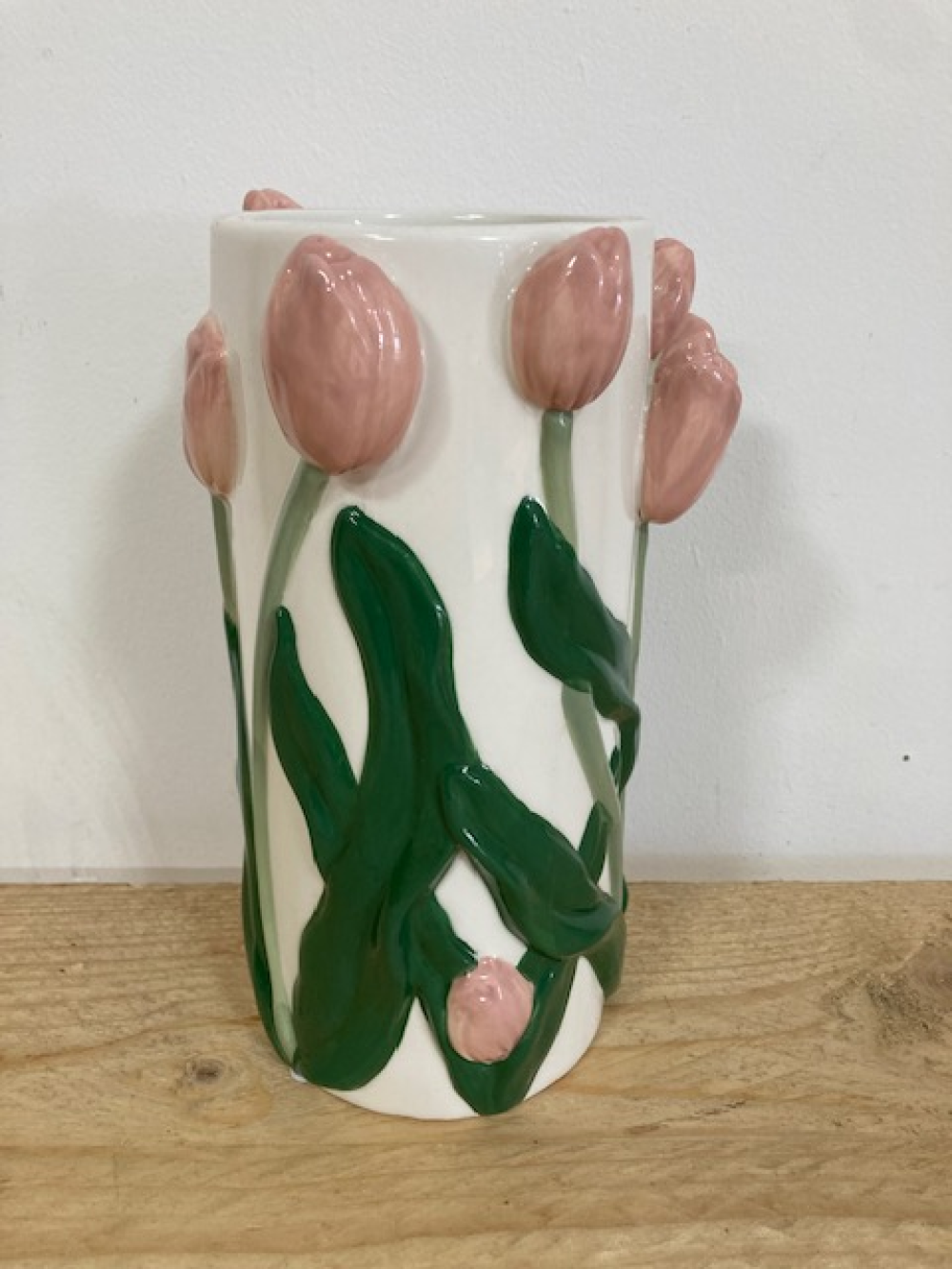 Ceramic Tulip Vase.