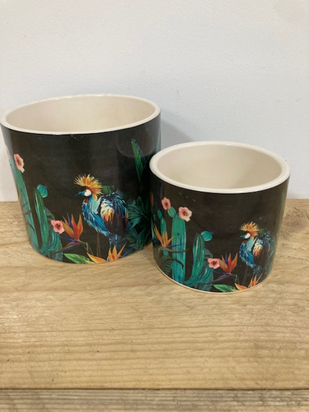 Safari Pots ( set of 2)